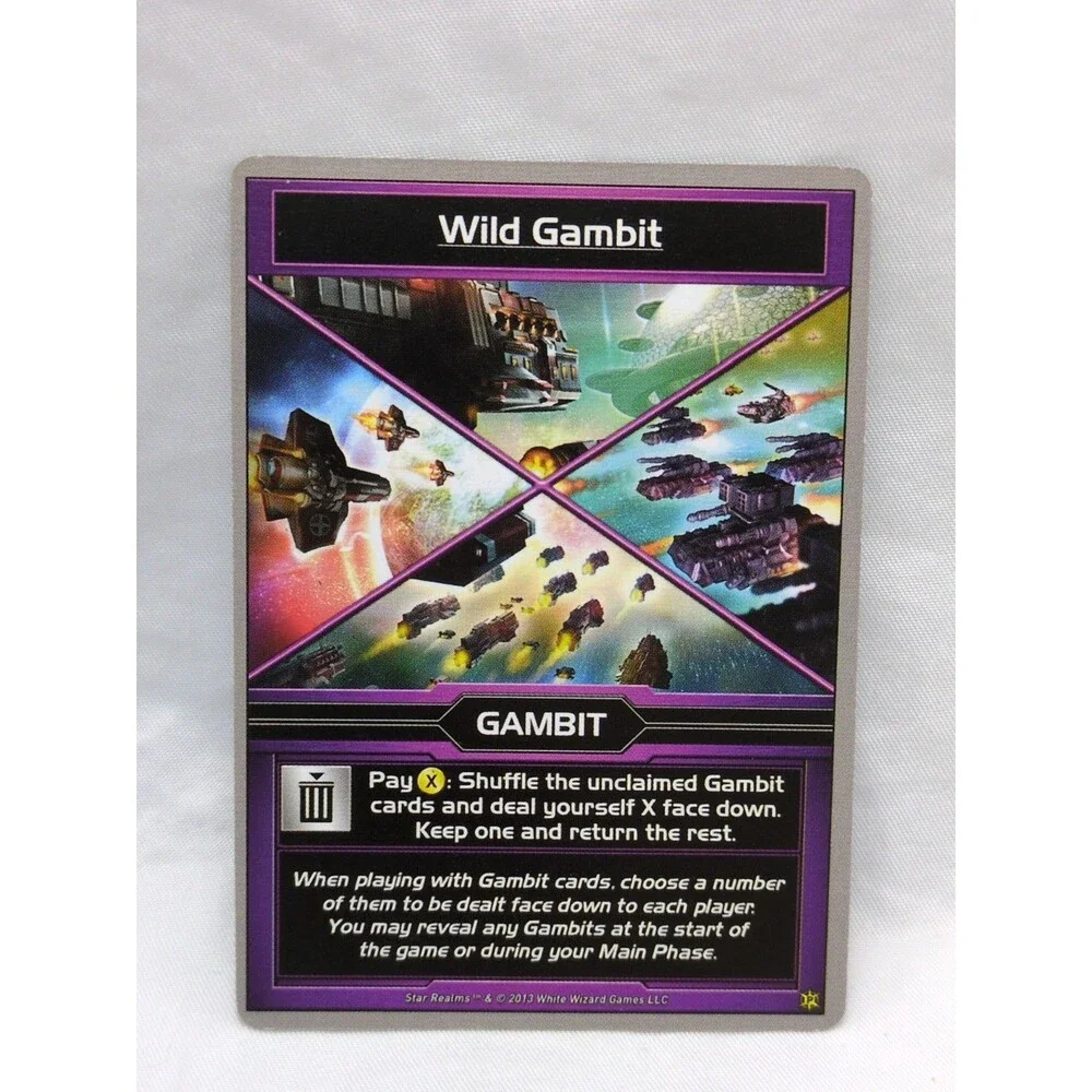Star Realms Wild Gambit Promo Card